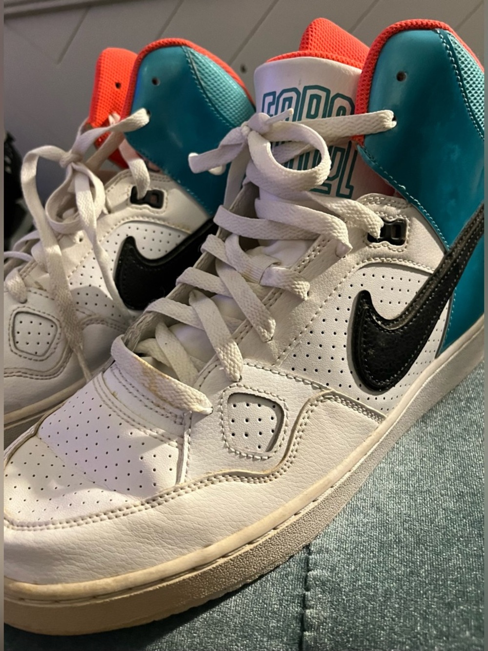 Nike Men’s Son Of Force Mid Top/Atomic  Sneakers Size 11